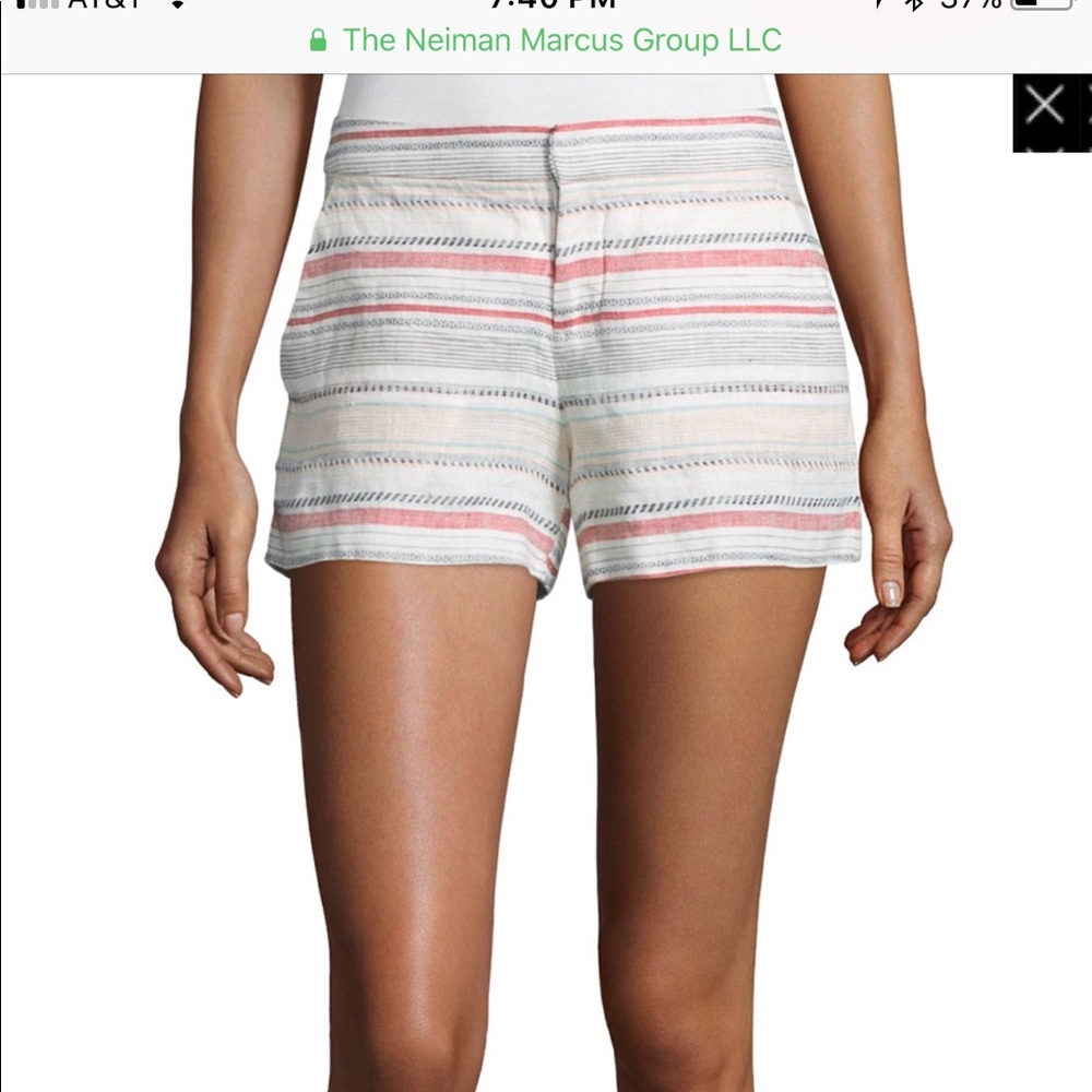 Joie Merci Embroidered Shorts